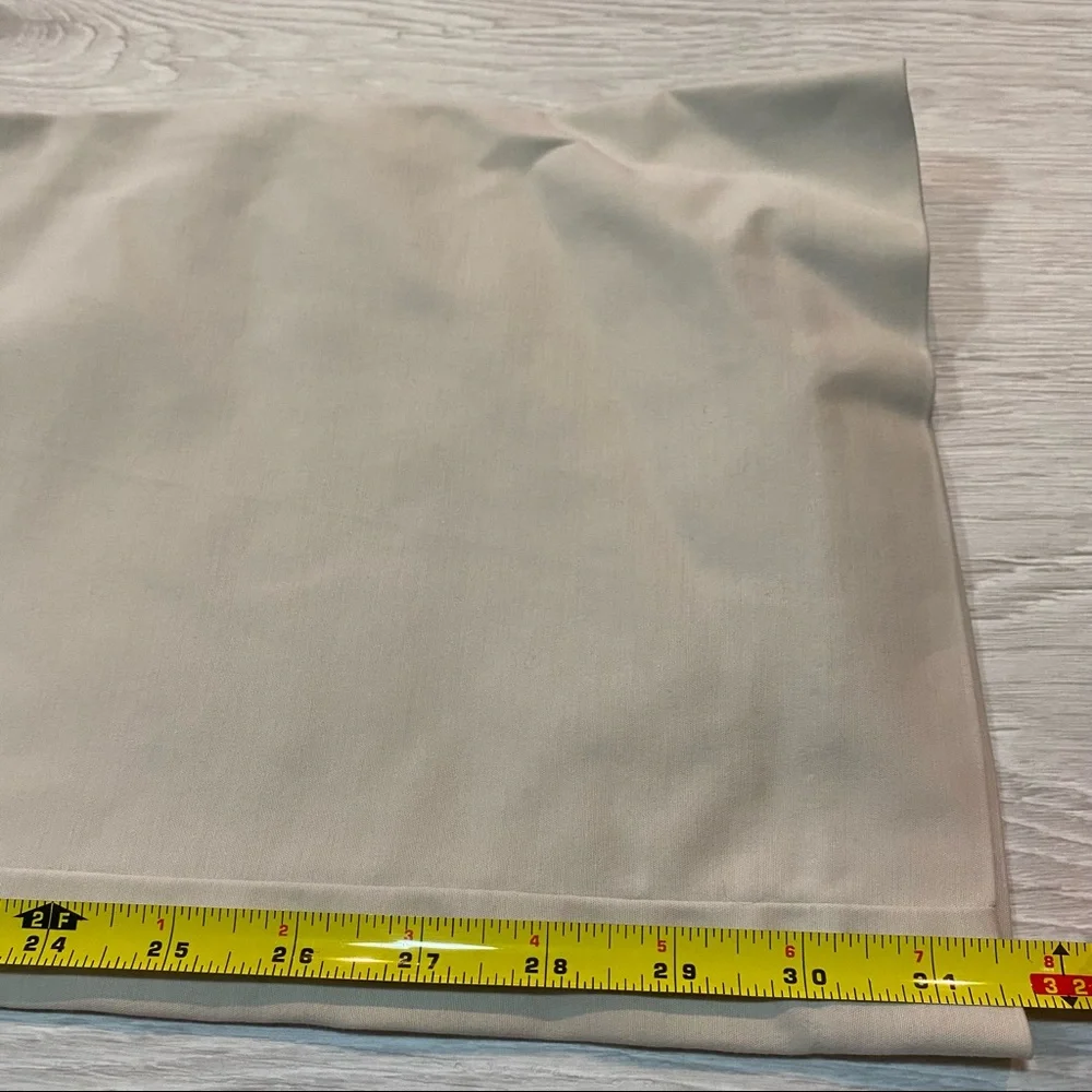 Ann Taylor Cream Wide-Leg Trousers - Picture 12 of 12